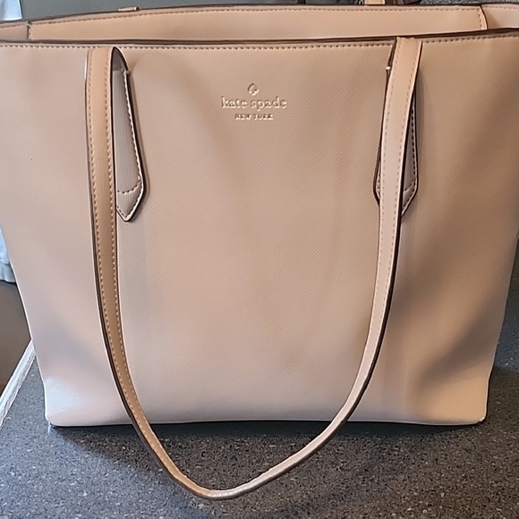 kate spade Handbags - kate spade Cream Tote Bag